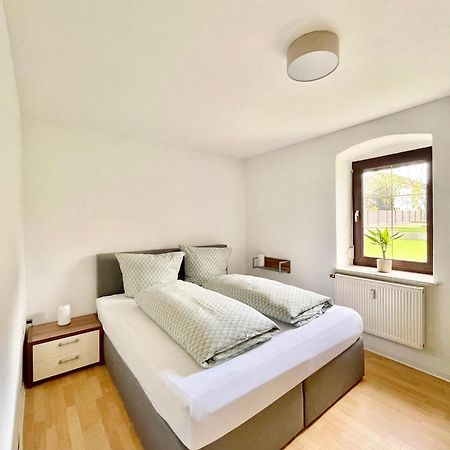 Ferienwohnung Am Rathaus ハイデナウ エクステリア 写真